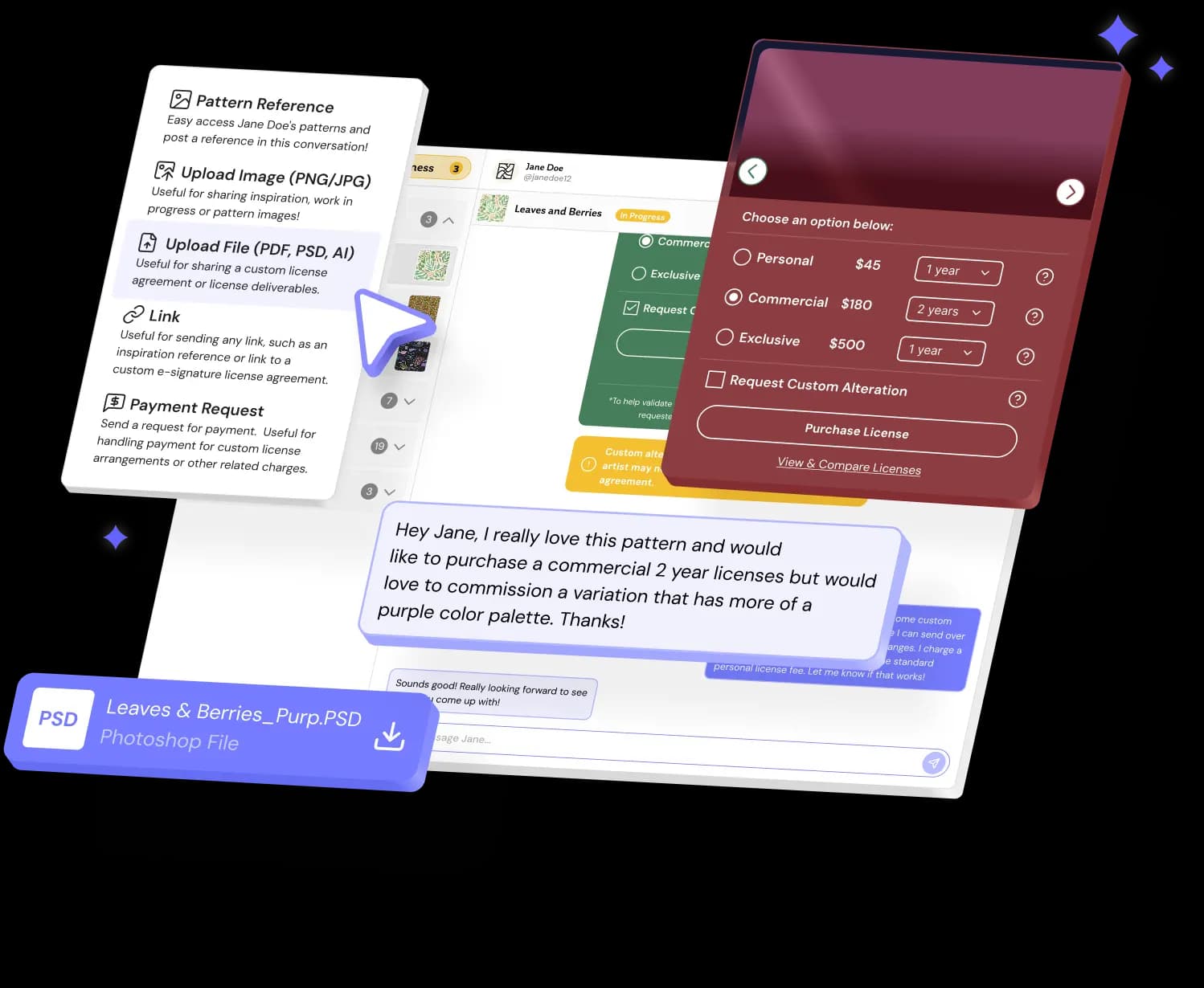 Made for you interface showing customization options