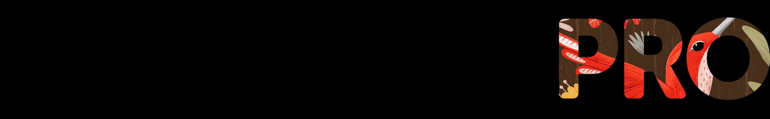 Patterned Pro Logo